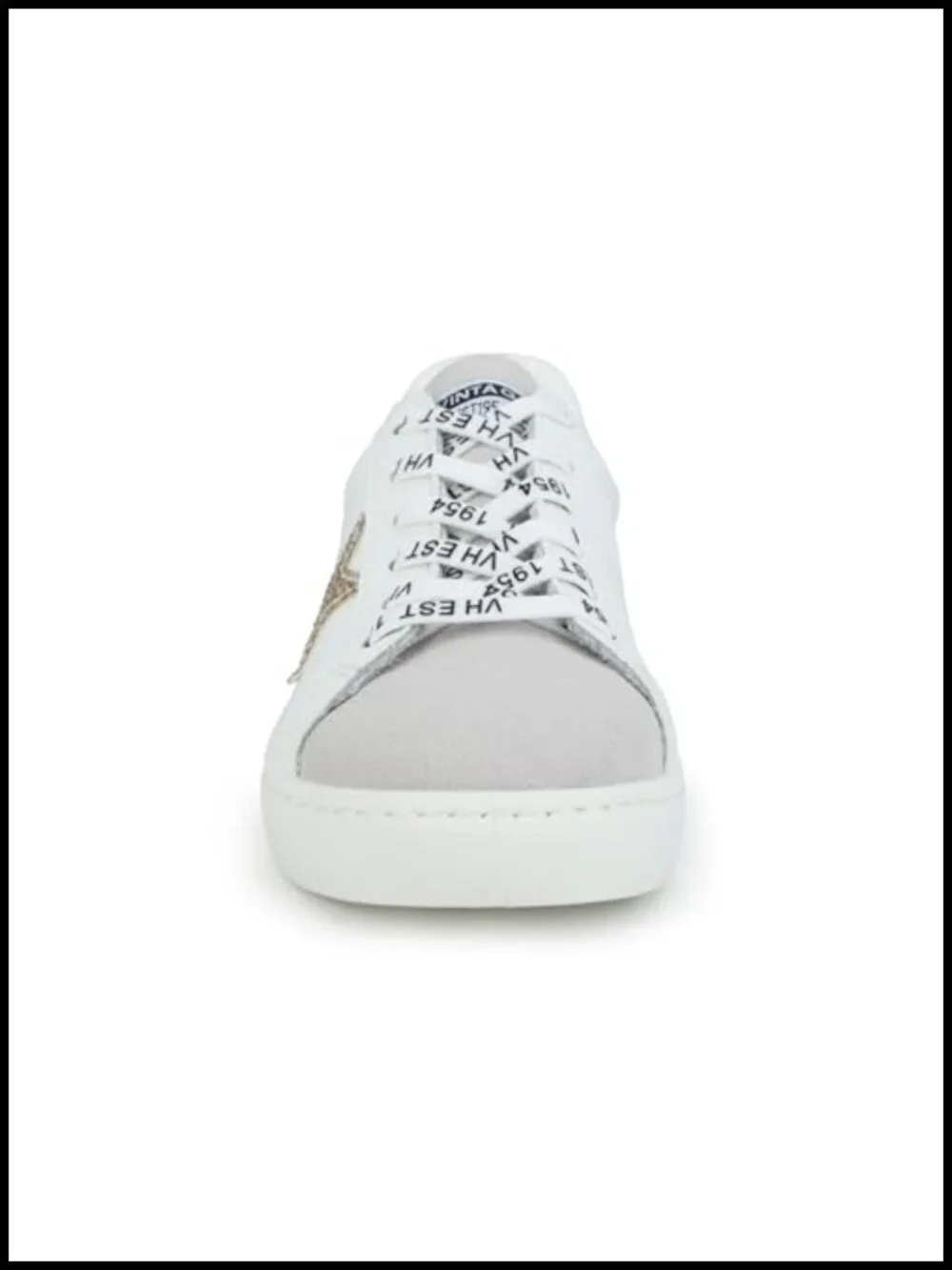 Women's Fashion Sneakers - Low Top Lace up Casual Tennis Shoes with Cushioned